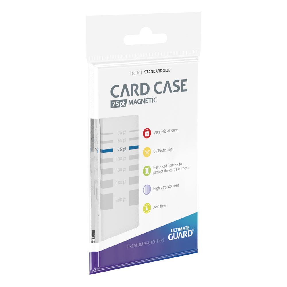 Sleeves - Magnetic Card Case - 75pt - Standard - Transparent - Clear