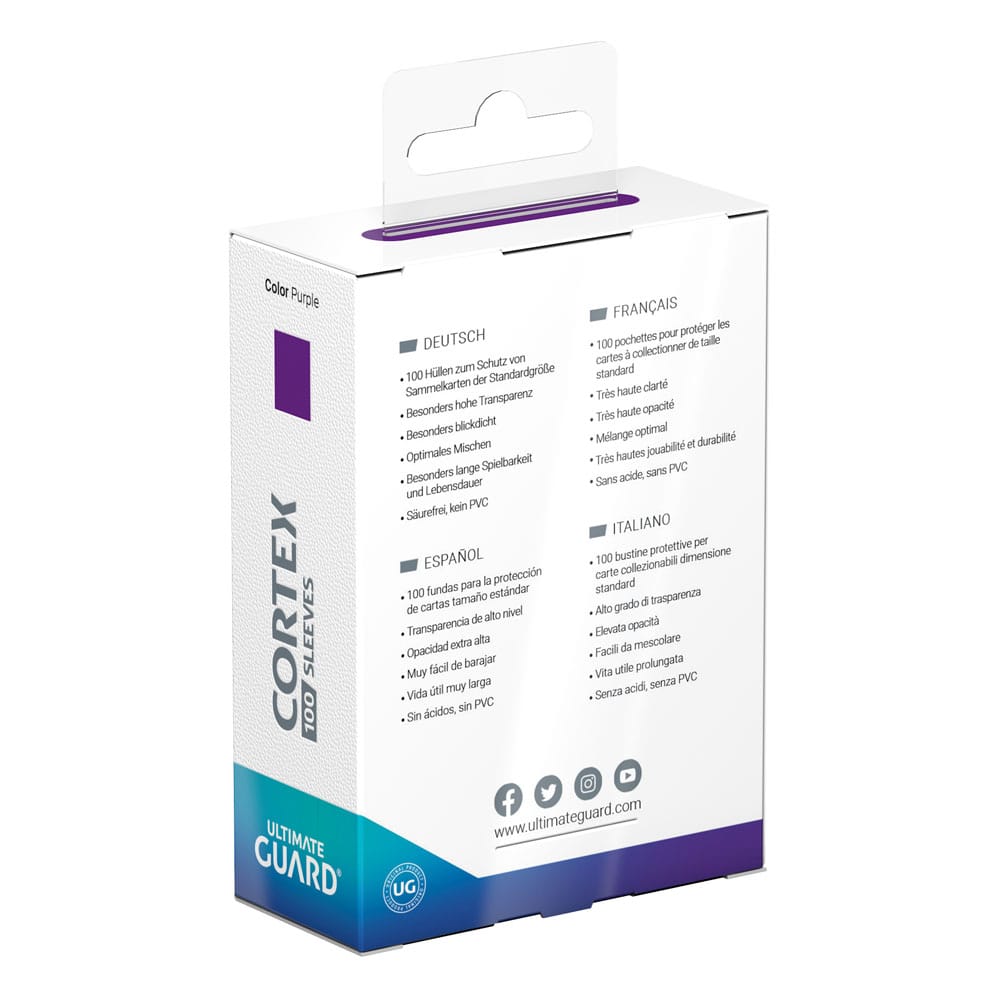 Sleeves - Sleeves (100 Pieces) - Purple - Standard - Purple