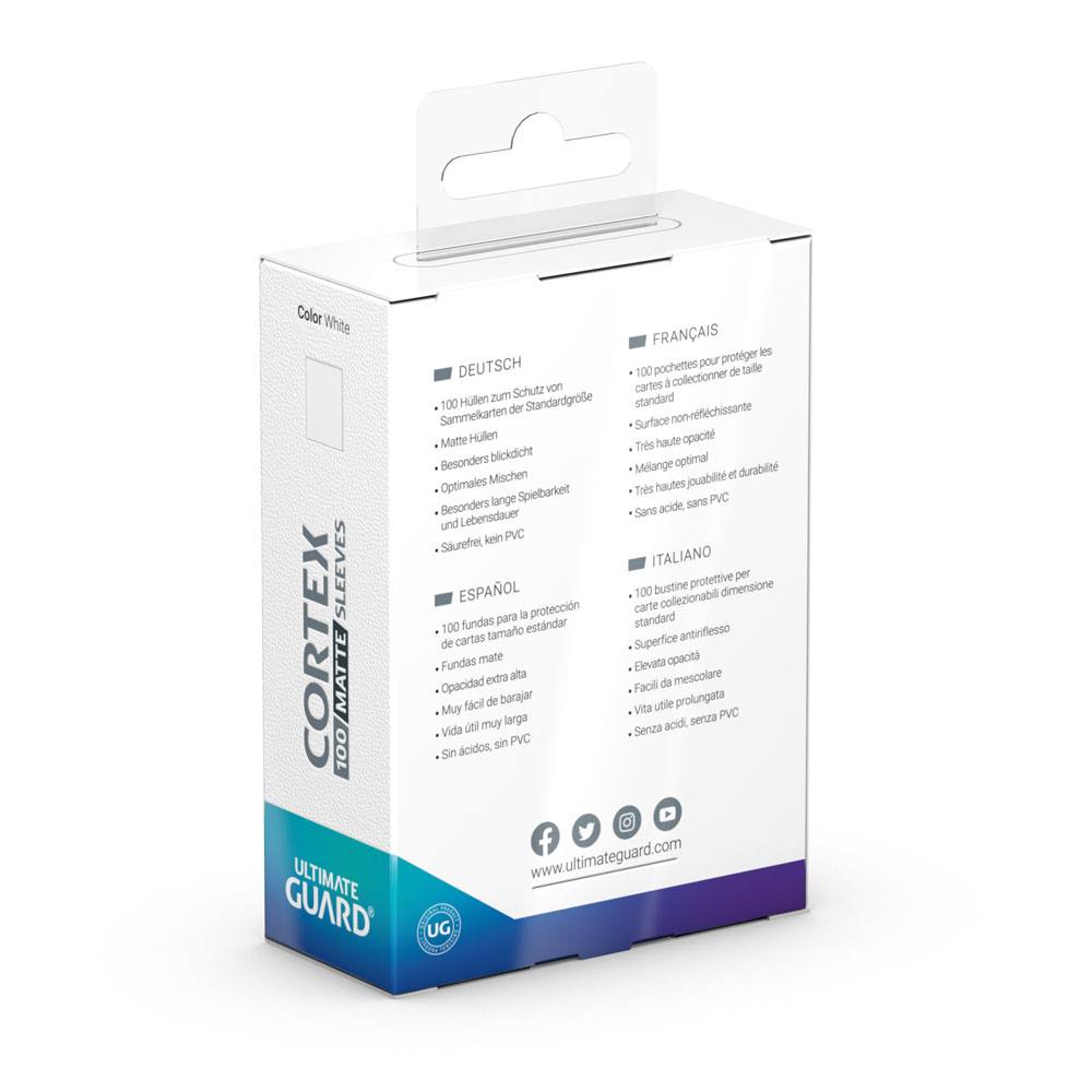 Sleeves - Sleeves (100 Pieces) - Matte White - Standard - White