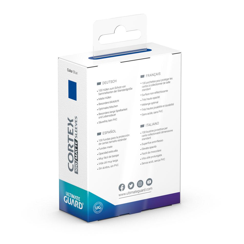 Sleeves - Sleeves (100 Pieces) - Matte Blue - Standard - Blue