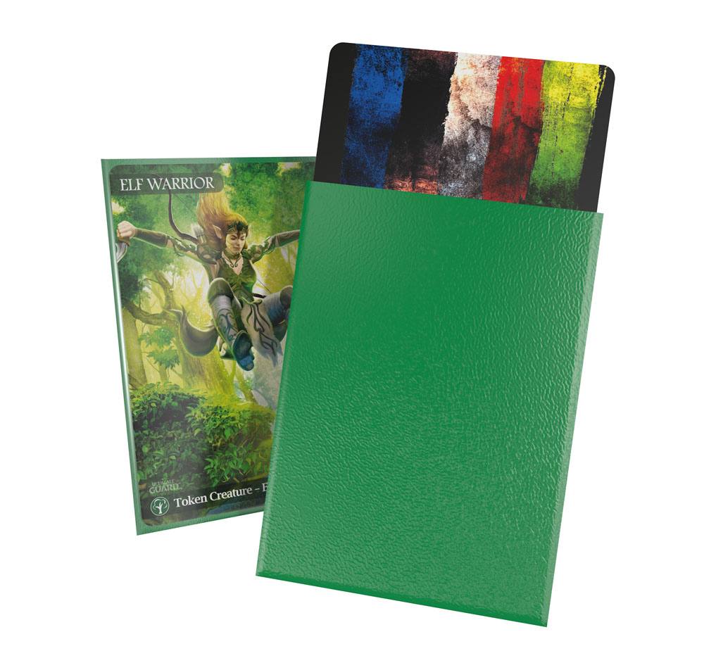 Sleeves - Sleeves (100 Pieces) - Matte Green - Standard - Green