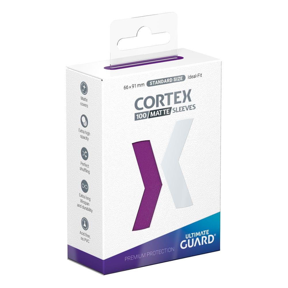 Sleeves - Sleeves (100 Pieces) - Matte Purple - Standard - Purple