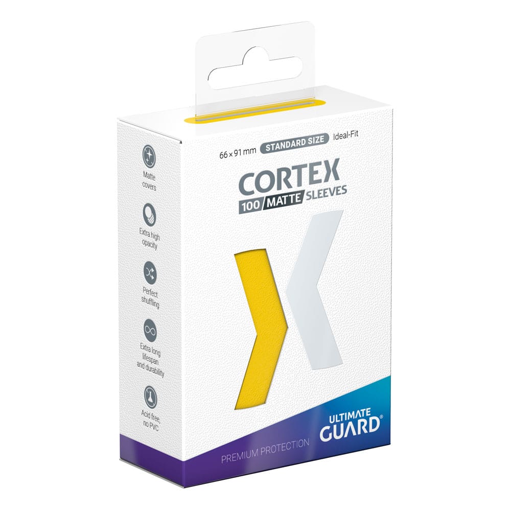Sleeves - Sleeves (100 Pieces) - Matte Yellow - Standard - Yellow