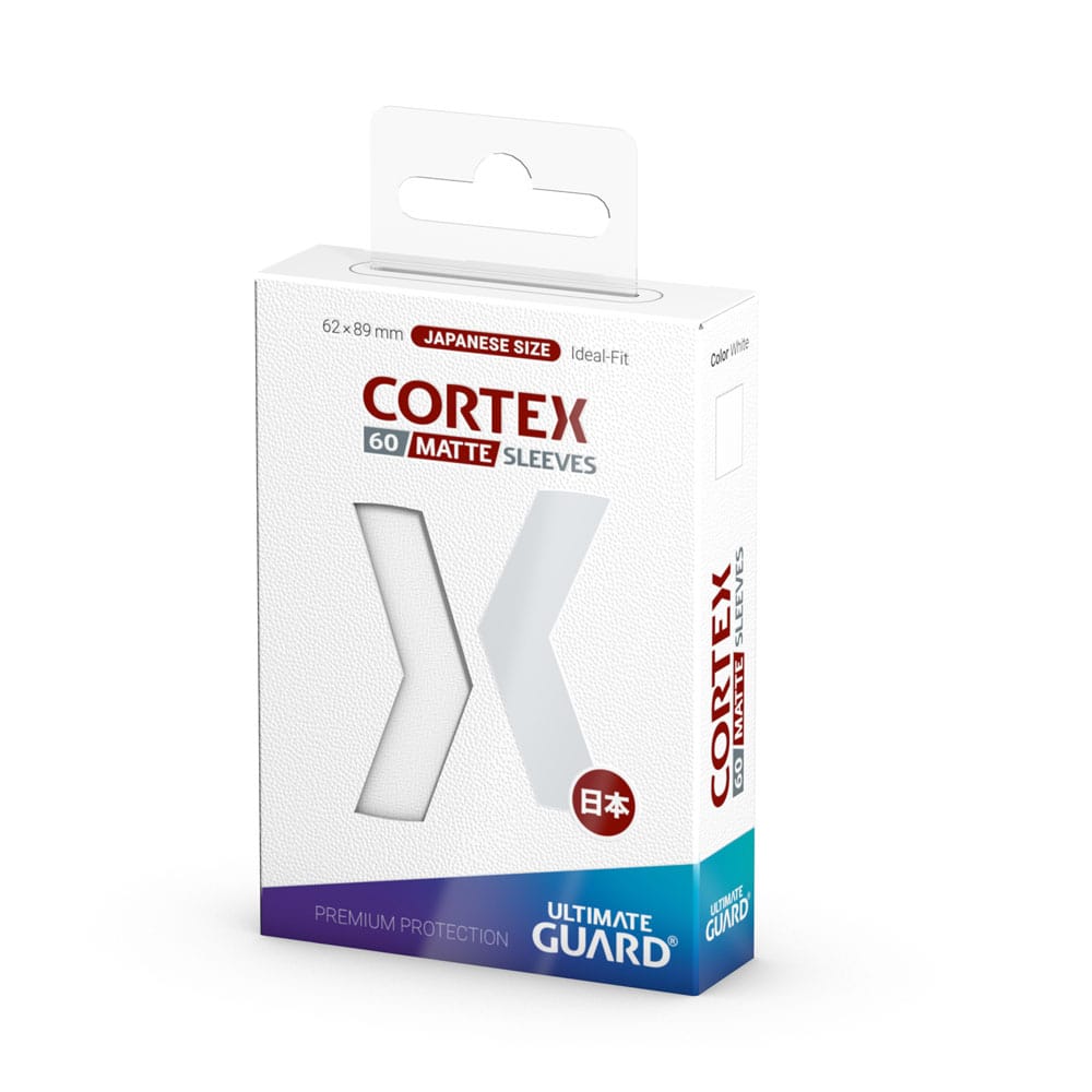 Sleeves - Sleeves (60 Pieces) - Matte White - Japanese - White