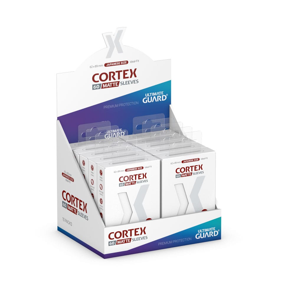 Sleeves - Sleeves (60 Pieces) - Matte White - Japanese - White