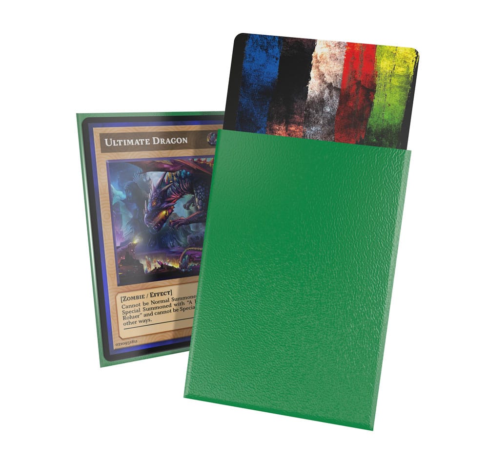Sleeves - Sleeves (60 Pieces) - Matte Green - Japanese - Green
