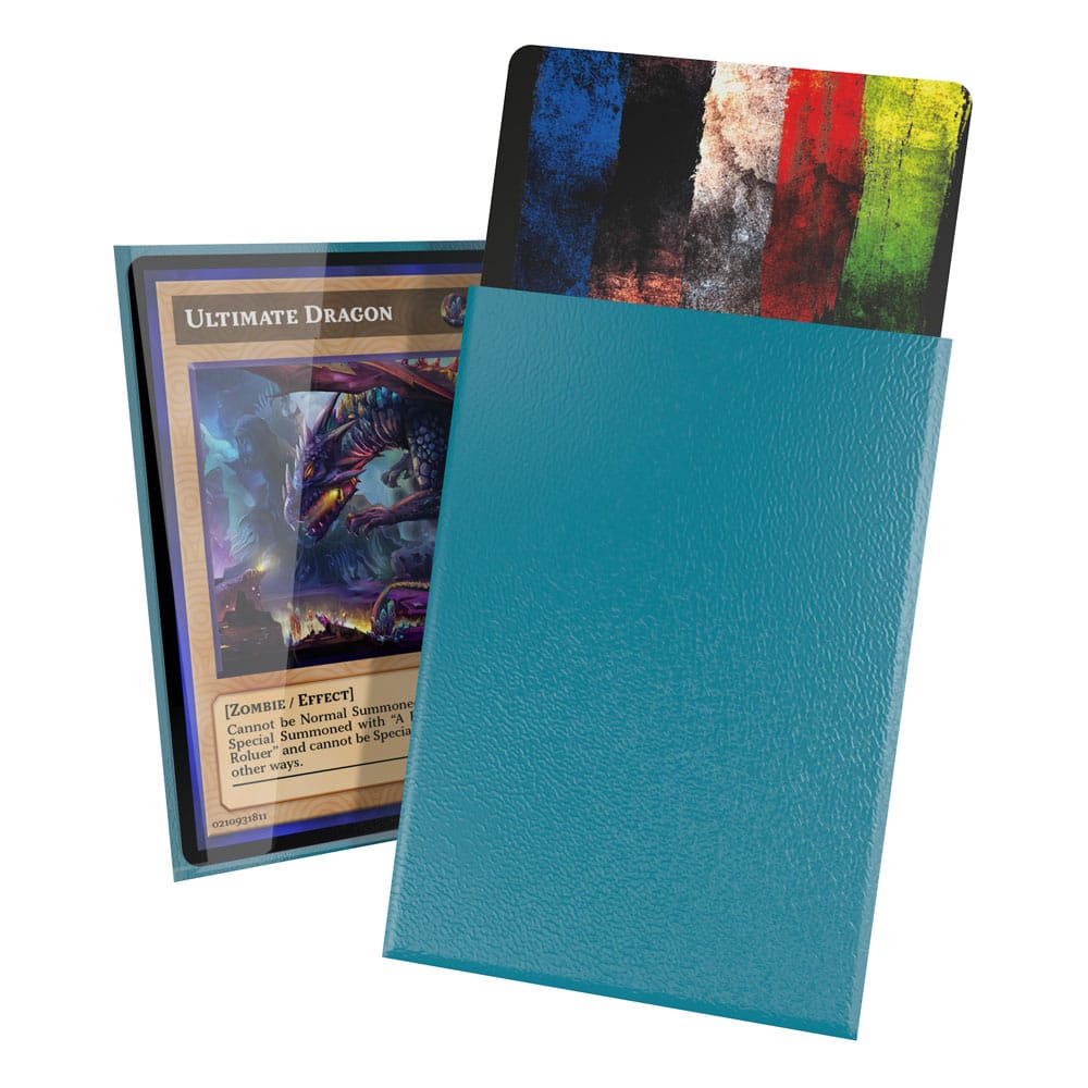 Sleeves - Sleeves (60 Pieces) - Petrol Blue - Japanese - Blue
