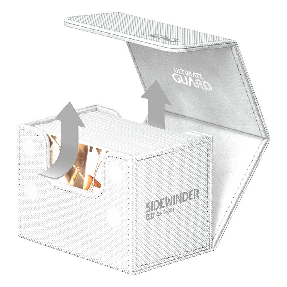 Deck Box - SideWinder 80+ - White - XenoSkin