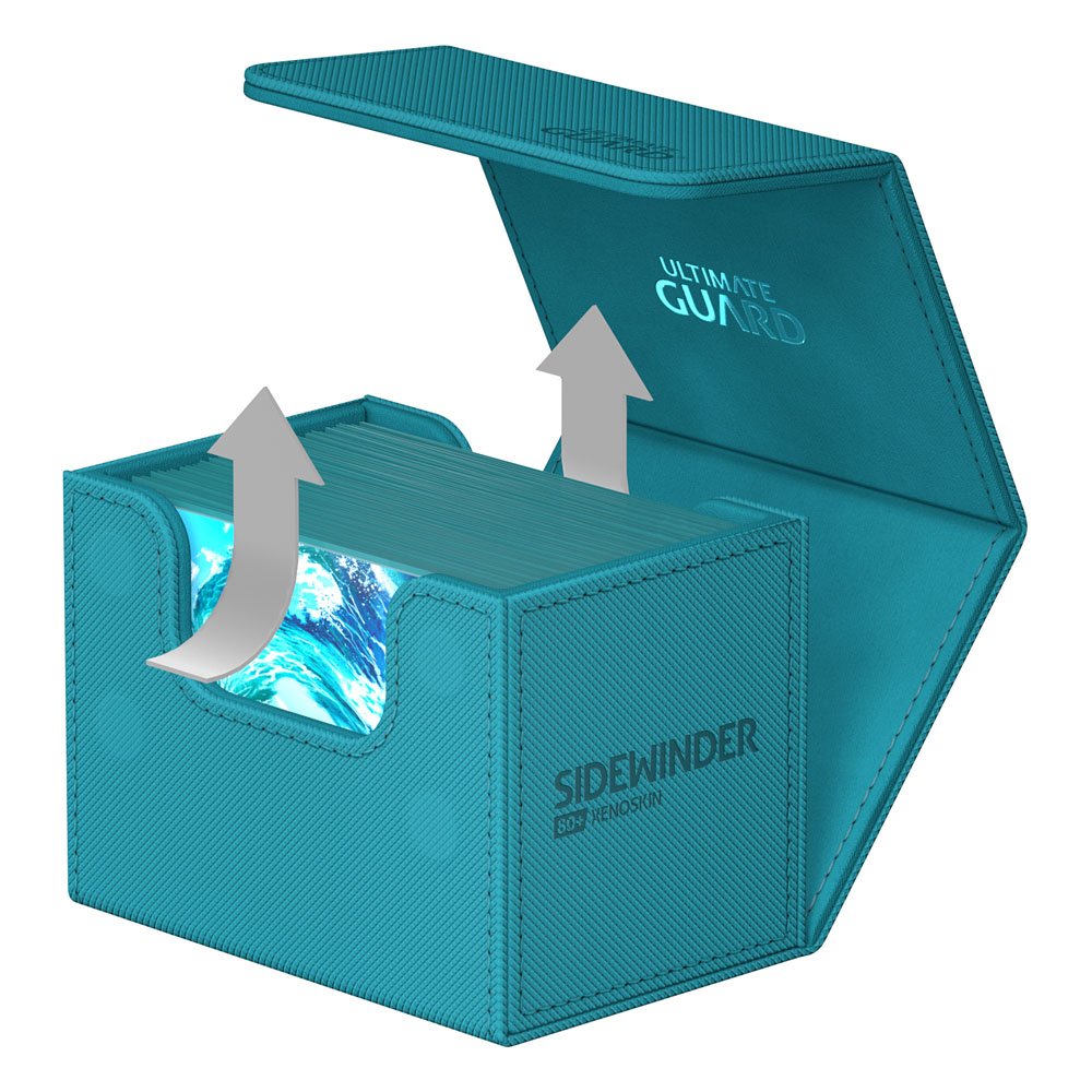 Deck Box - SideWinder 80+ - Petrol Blue - XenoSkin