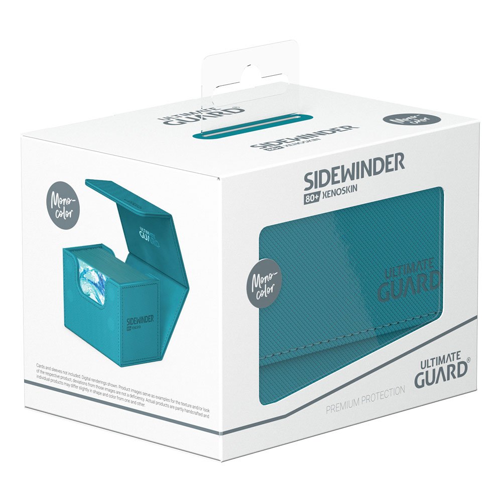 Deck Box - SideWinder 80+ - Petrol Blue - XenoSkin
