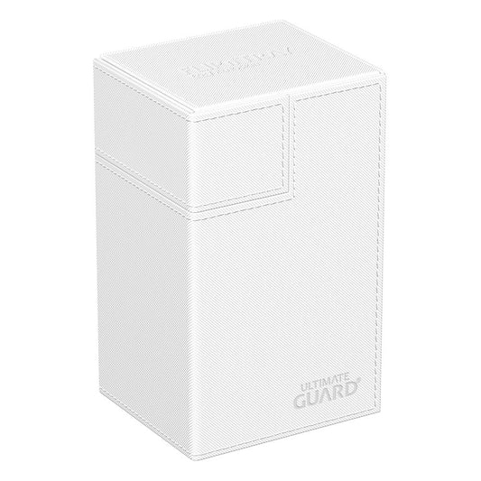 Deck Box - Flip´n´Tray 80+ - White - XenoSkin