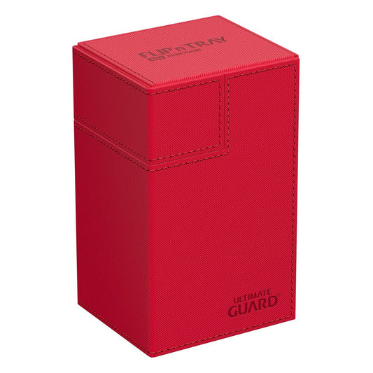 Deck Box - Flip´n´Tray 80+ - Red - XenoSkin