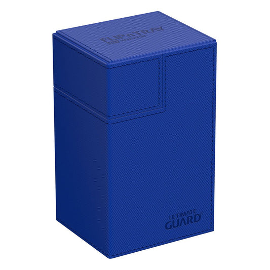 Deck Box - Flip´n´Tray 80+ - Blue - XenoSkin
