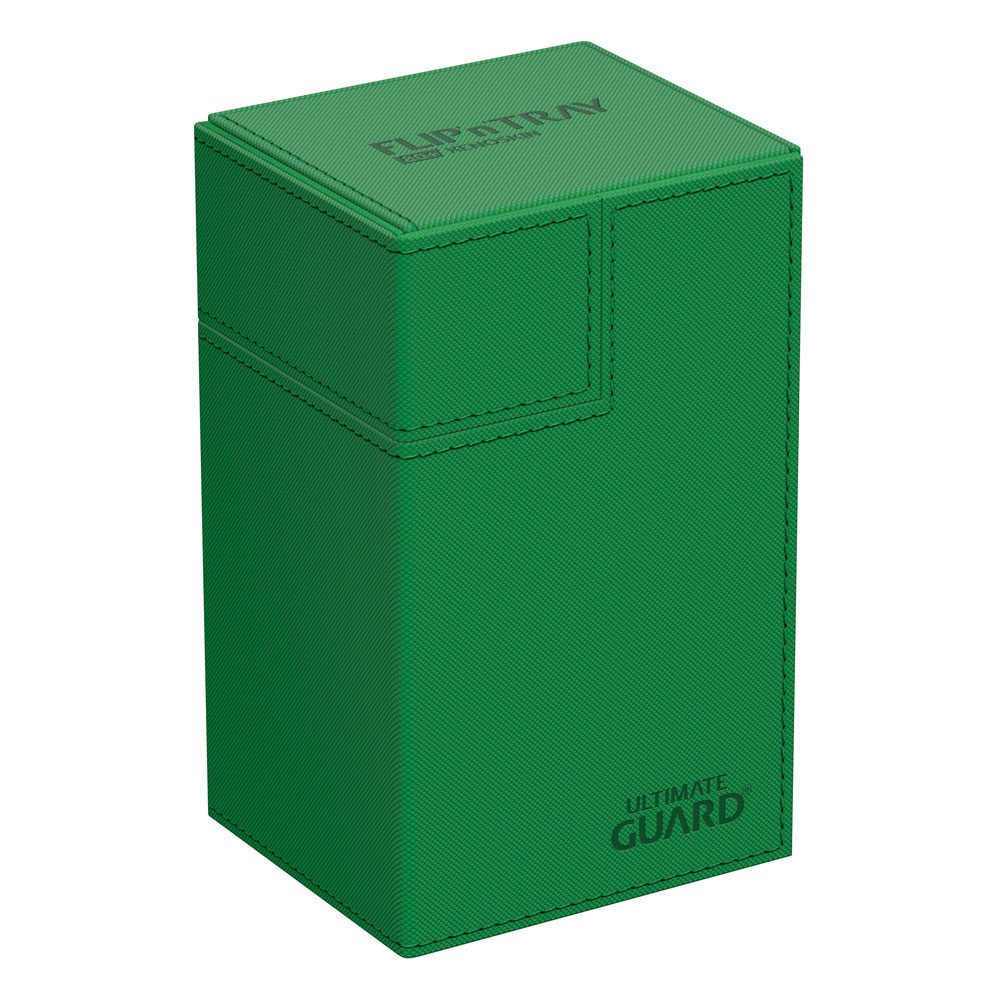 Deck Box - Flip´n´Tray 80+ - Green - XenoSkin