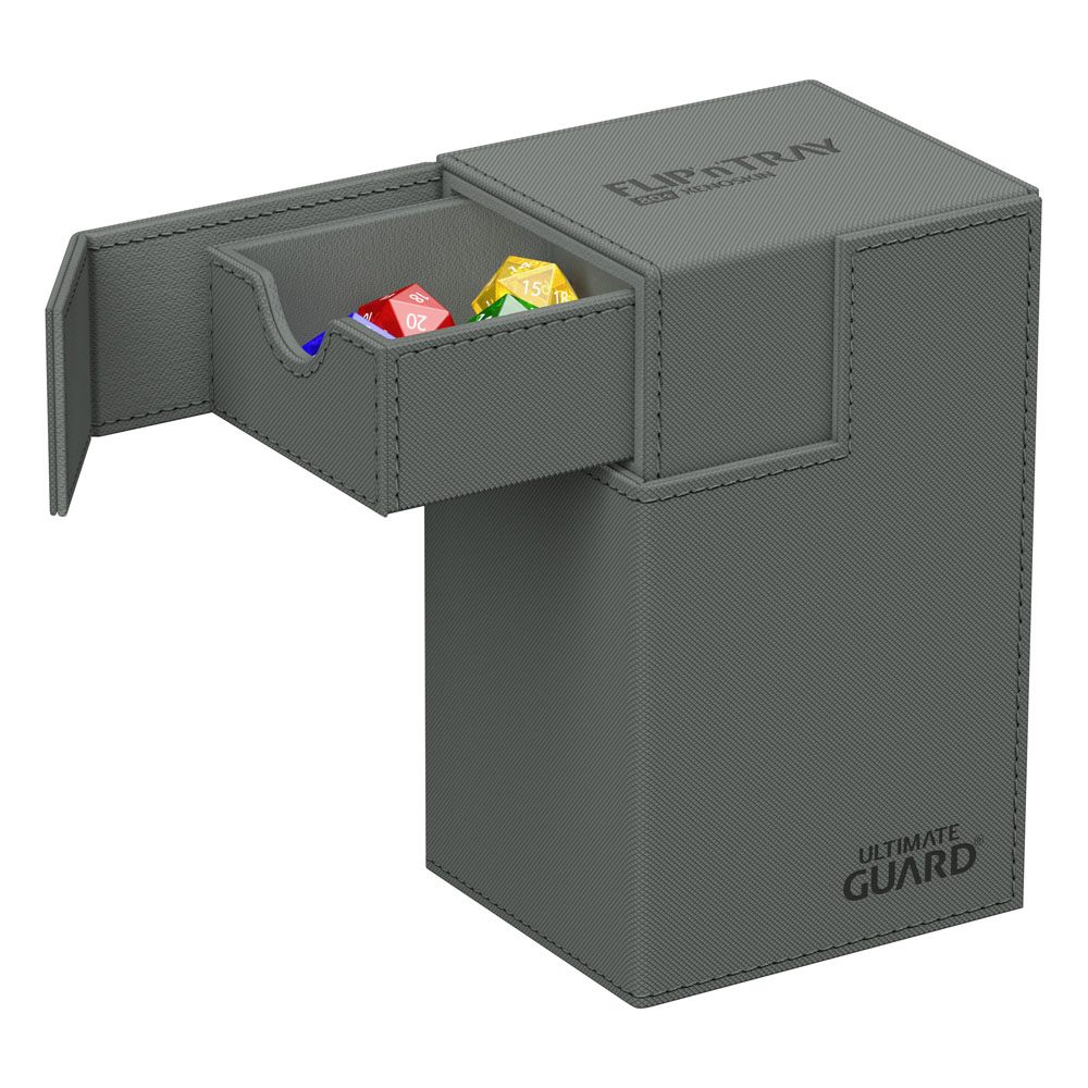 Deck Box - Flip´n´Tray 80+ - Grey - XenoSkin