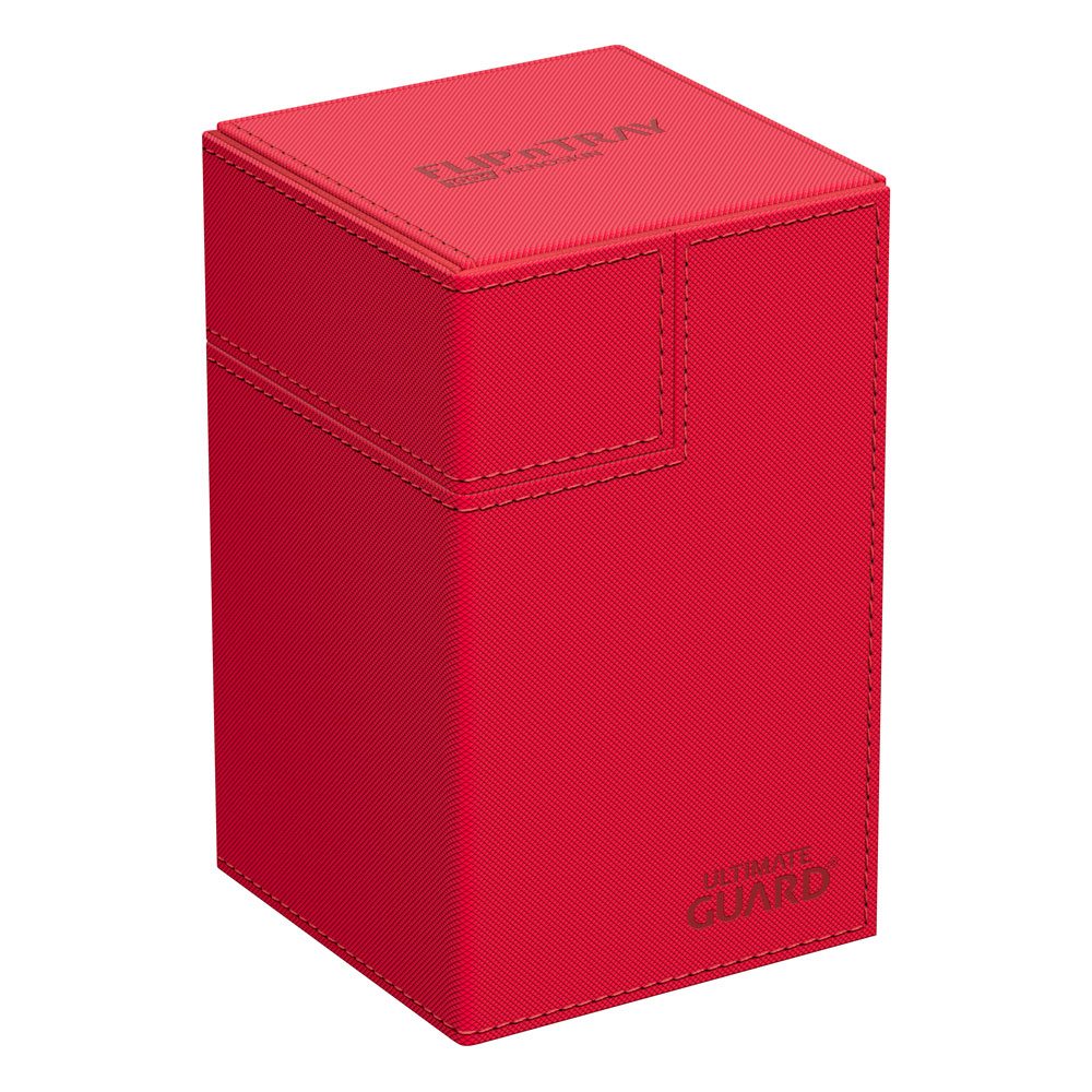 Deck Box - Flip´n´Tray 100+ - Red - XenoSkin