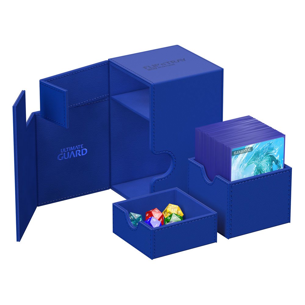 Deck Box - Flip´n´Tray 100+ - Blue - XenoSkin