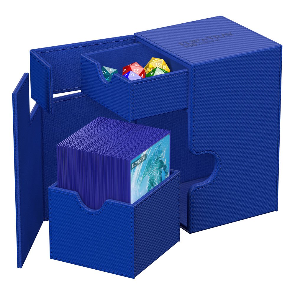 Deck Box - Flip´n´Tray 100+ - Blue - XenoSkin