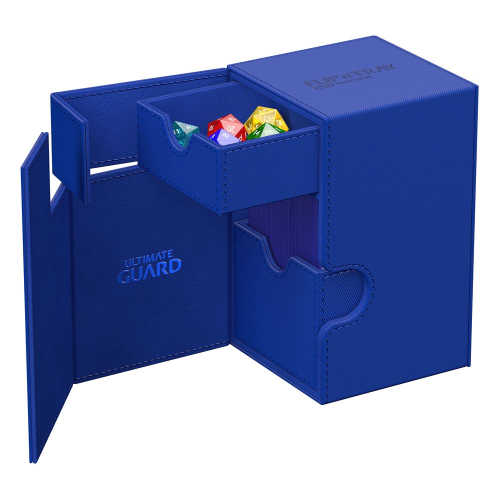 Deck Box - Flip´n´Tray 100+ - Blue - XenoSkin