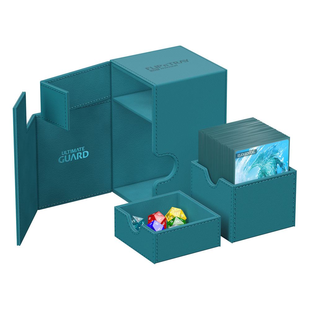 Deck Box - Flip´n´Tray 100+ - Petrol Blue - XenoSkin