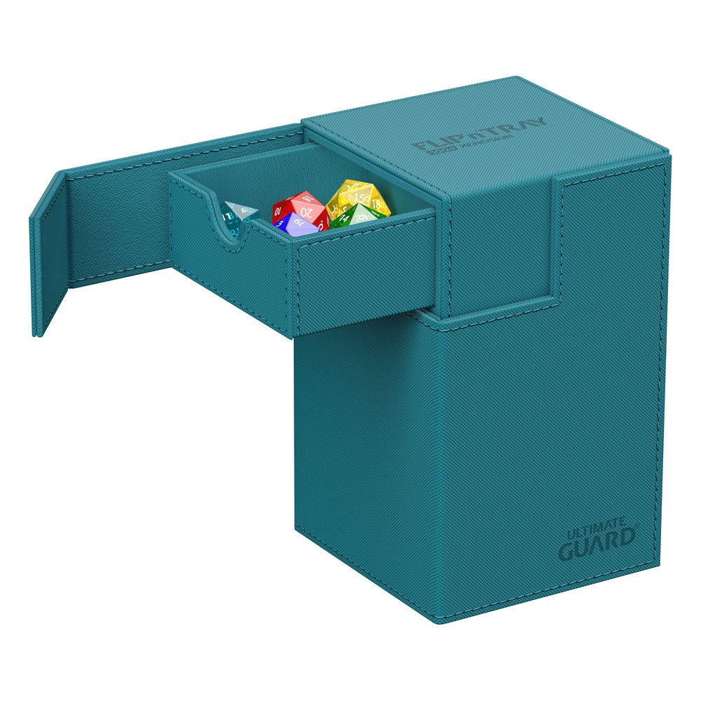 Deck Box - Flip´n´Tray 100+ - Petrol Blue - XenoSkin