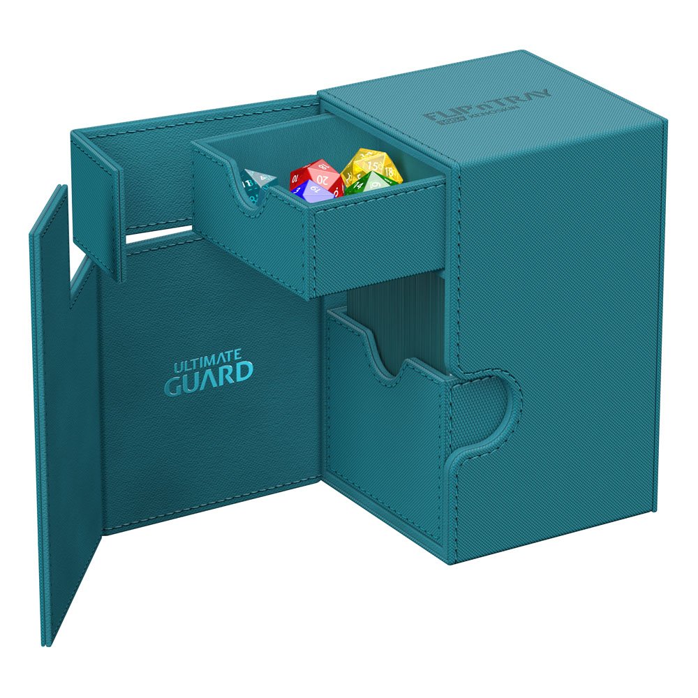 Deck Box - Flip´n´Tray 100+ - Petrol Blue - XenoSkin