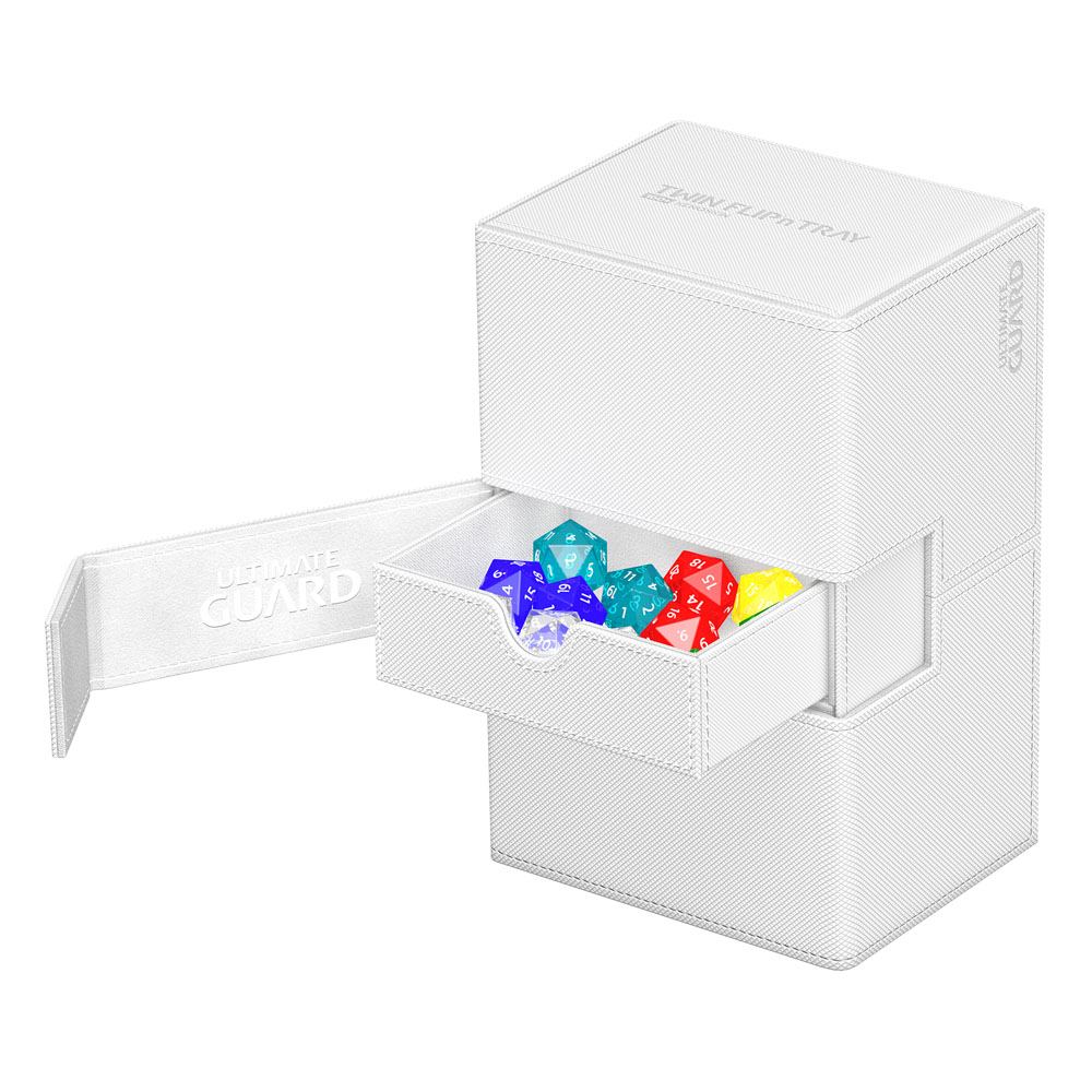 Deck Box - Twin Flip´n´Tray 160+ - White - XenoSkin