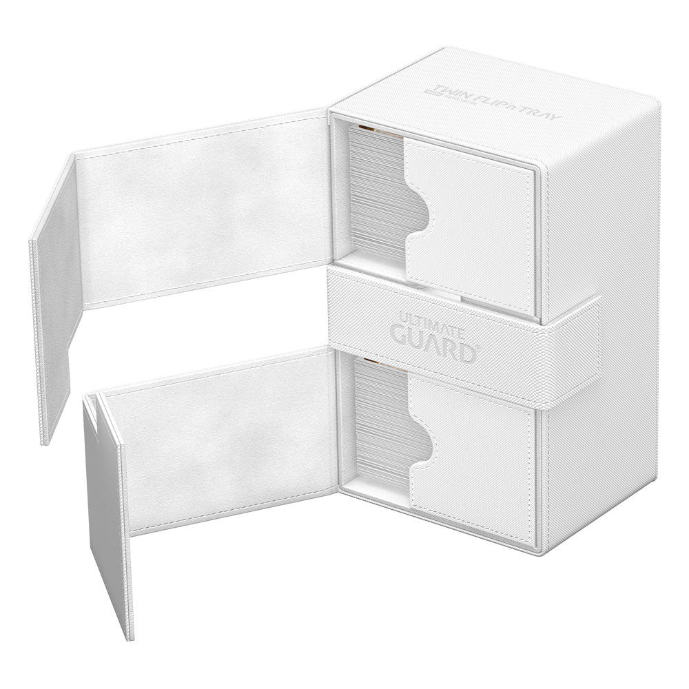 Deck Box - Twin Flip´n´Tray 160+ - White - XenoSkin