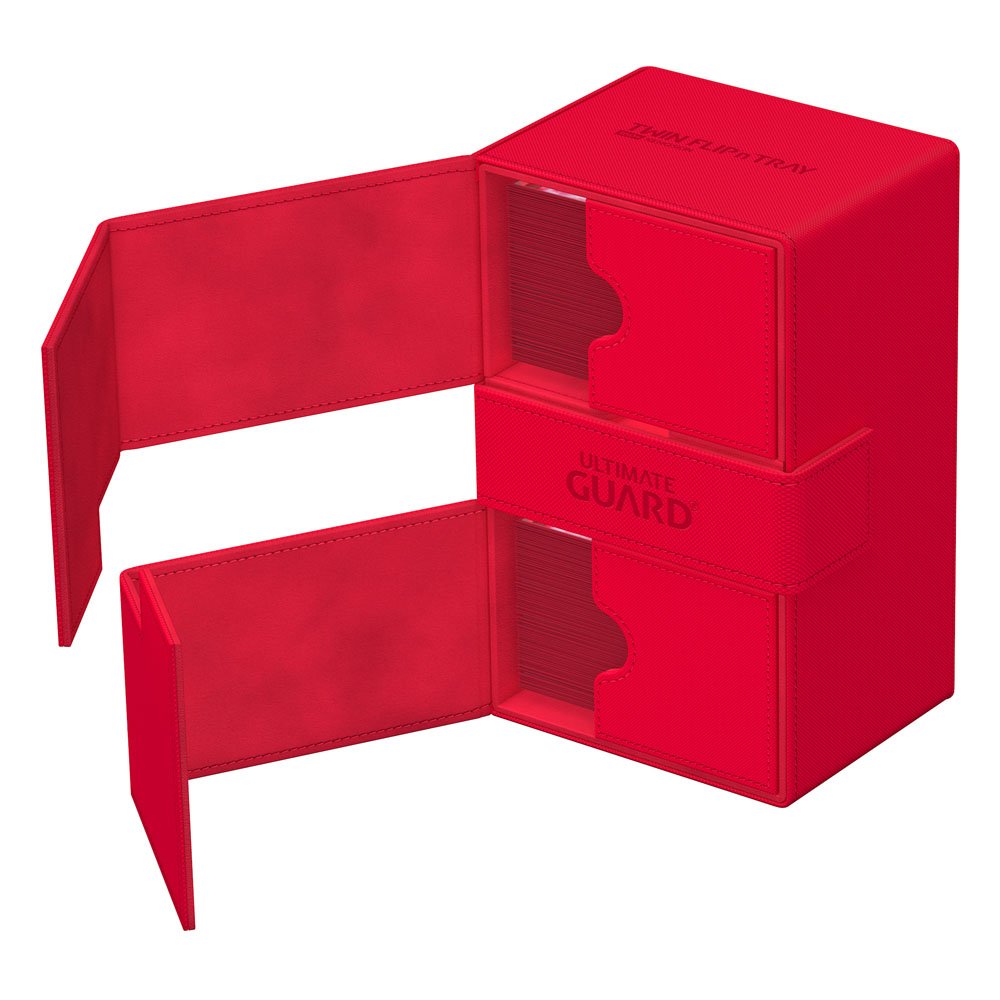 Deck Box - Twin Flip´n´Tray 160+ - Red - XenoSkin