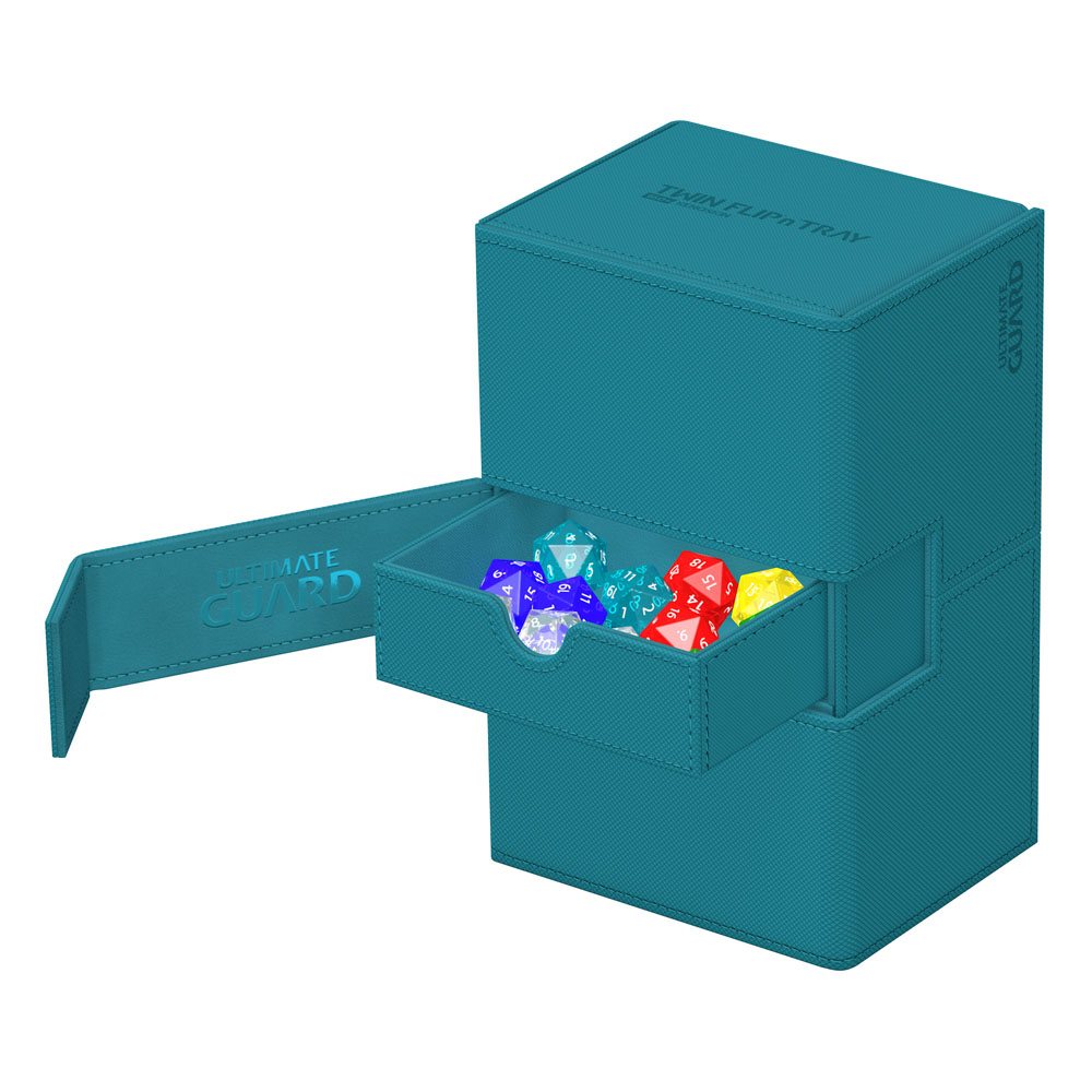 Deck Box - Twin Flip´n´Tray 160+ - Petrol Blue - XenoSkin