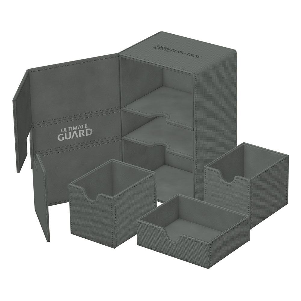 Deck Box - Twin Flip´n´Tray 160+ - Grey - XenoSkin