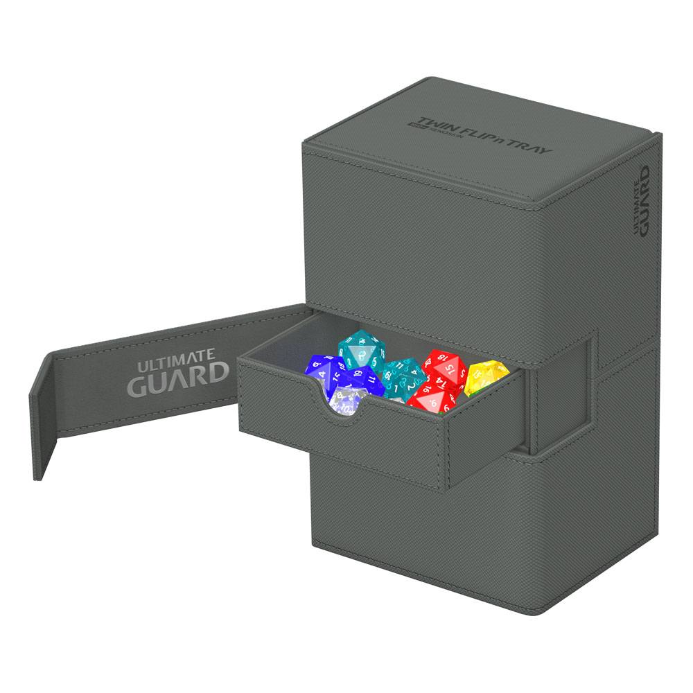 Deck Box - Twin Flip´n´Tray 160+ - Grey - XenoSkin