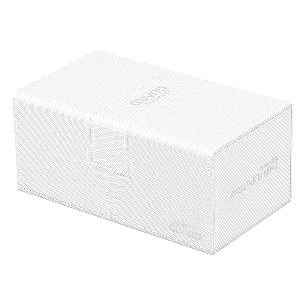 Deck Box - Twin Flip´n´Tray 200+ - White - XenoSkin