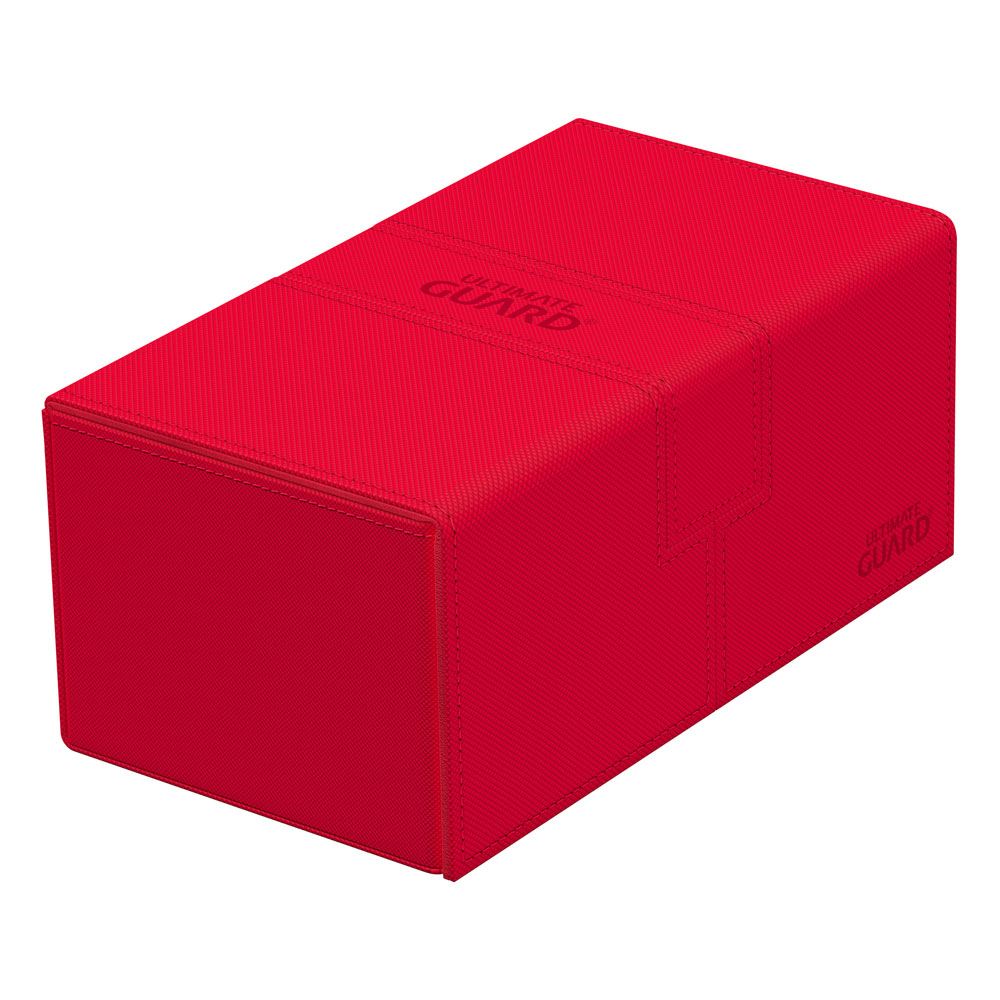 Deck Box - Twin Flip´n´Tray 200+ - Red - XenoSkin