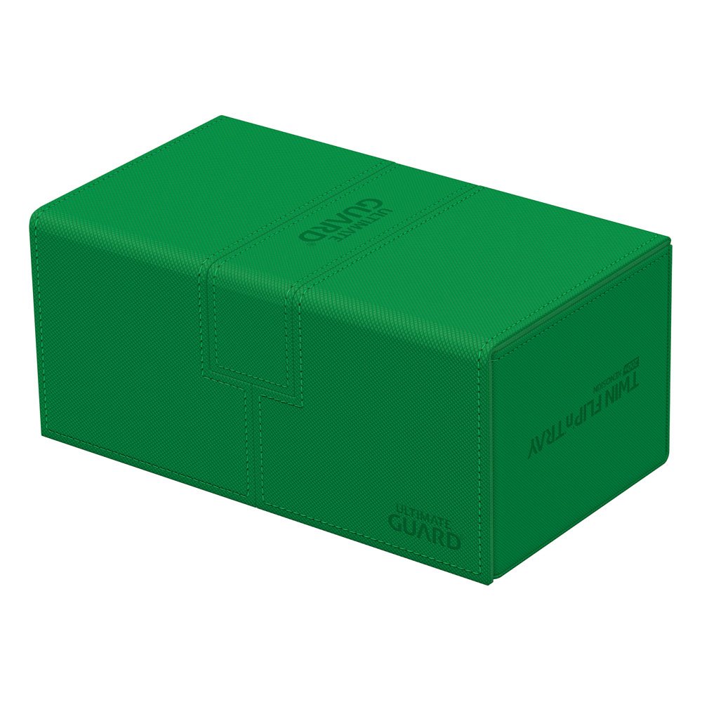 Deck Box - Twin Flip´n´Tray 200+ - Green - XenoSkin