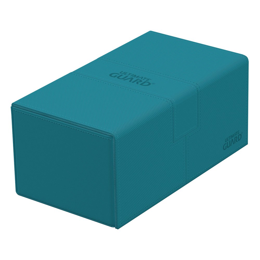 Deck Box - Twin Flip´n´Tray 200+ - Petrol Blue - XenoSkin