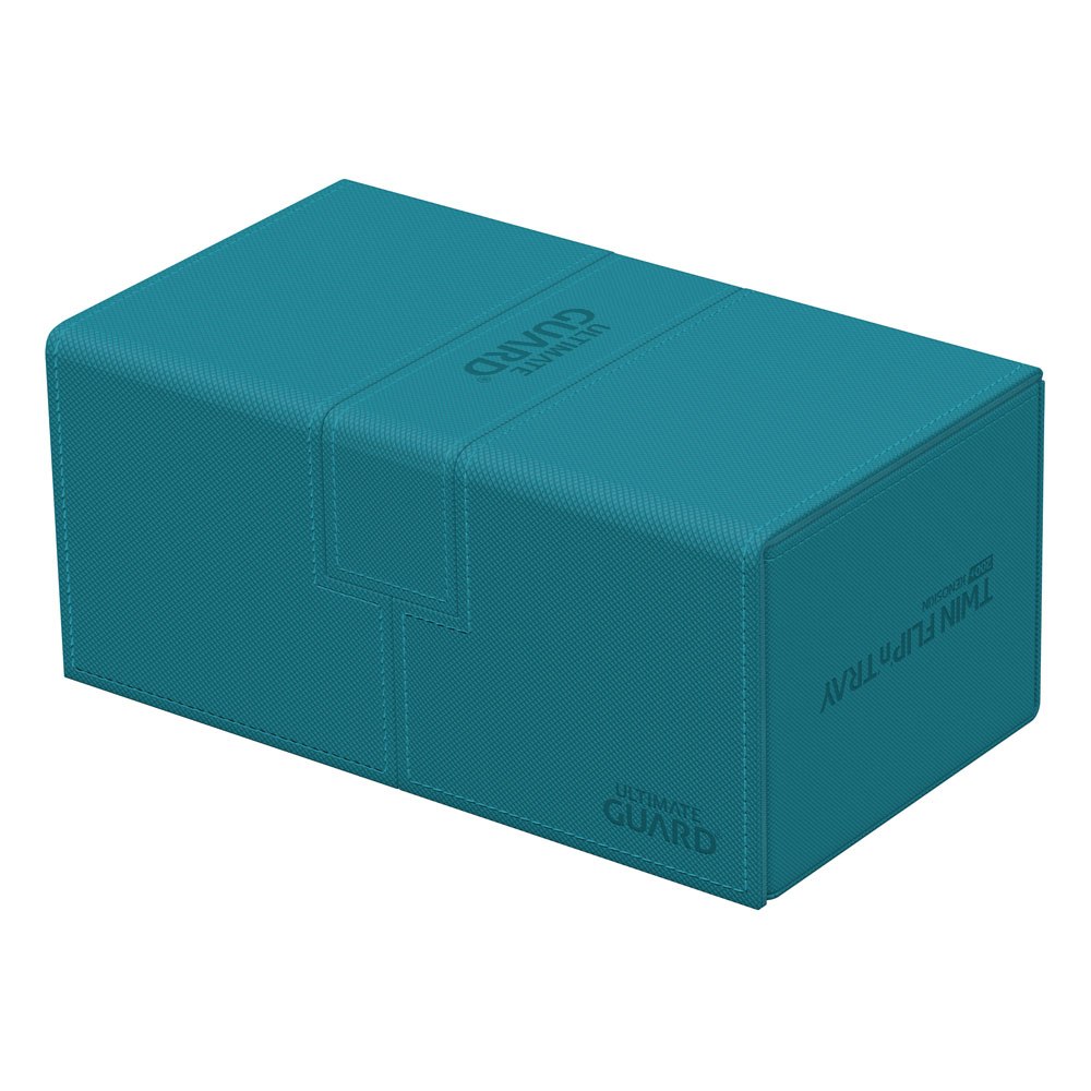 Deck Box - Twin Flip´n´Tray 200+ - Petrol Blue - XenoSkin