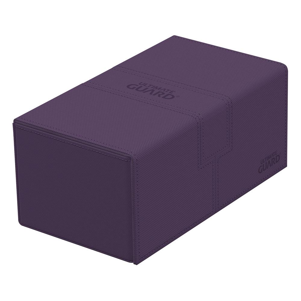Deck Box - Twin Flip´n´Tray 200+ - Purple - XenoSkin