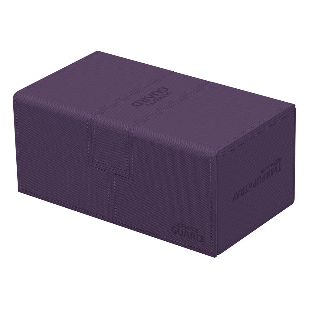 Deck Box - Twin Flip´n´Tray 200+ - Purple - XenoSkin
