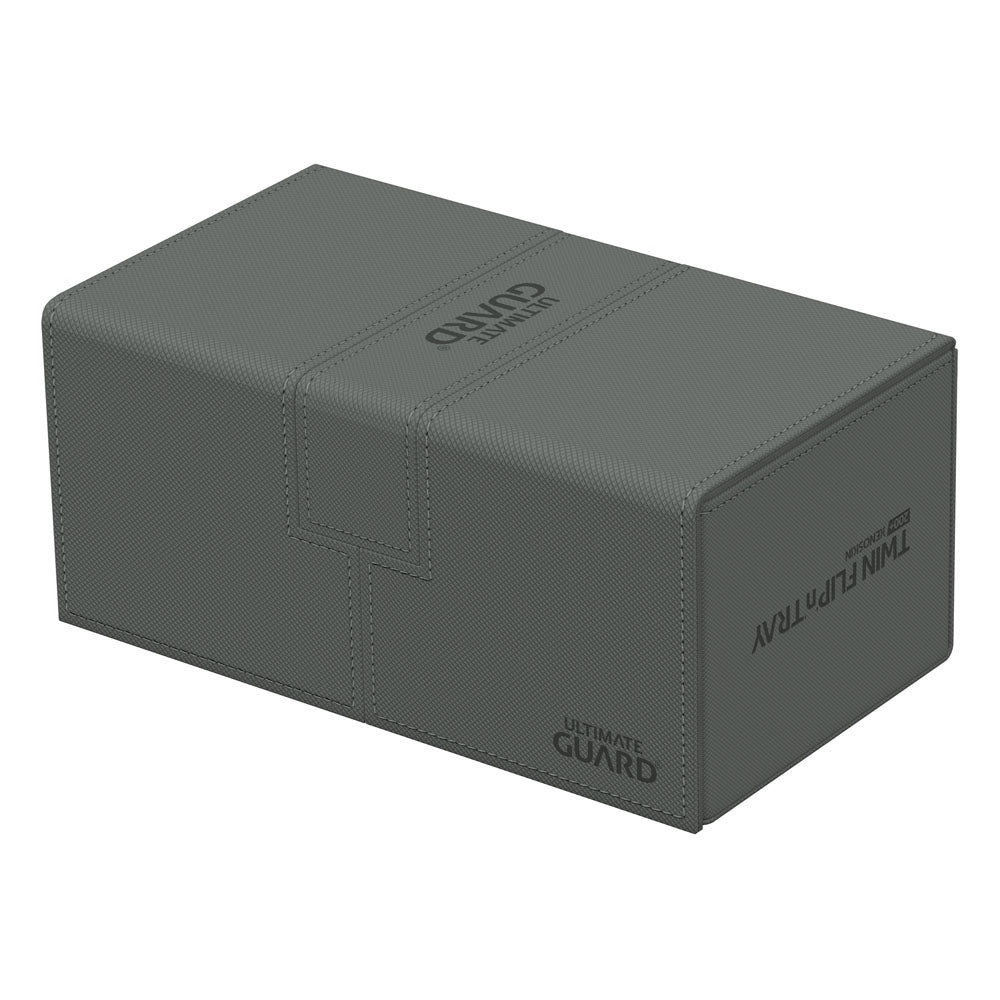 Deck Box - Twin Flip´n´Tray 200+ - Grey - XenoSkin