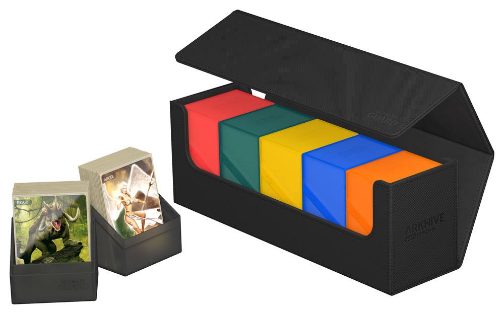 Deck Box - Arkhive 400+ - XenoSkin - Black - Blue