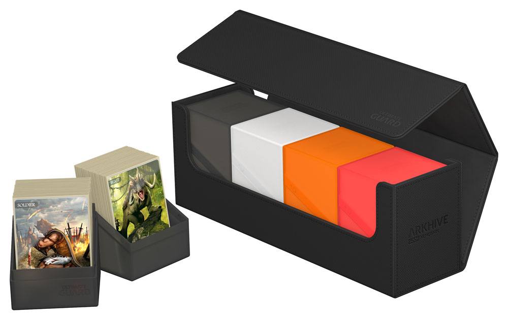 Deck Box - Arkhive 400+ - XenoSkin - Black - Blue