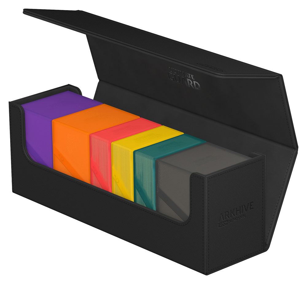 Deck Box - Arkhive 400+ - XenoSkin - Black - Blue