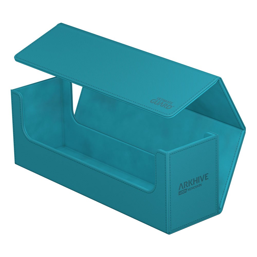 Deck Box - Arkhive 400+ - Petrol Blue - XenoSkin - Blue