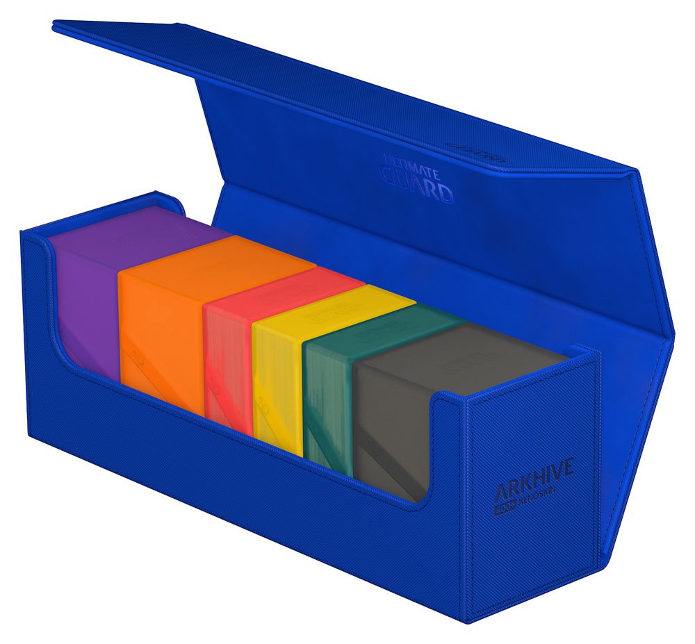 Deck Box - Arkhive 400+ - XenoSkin - Blue - Blue