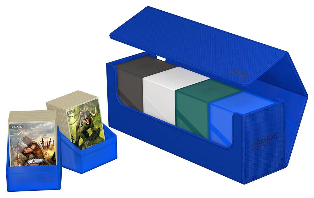 Deck Box - Arkhive 400+ - XenoSkin - Blue - Blue