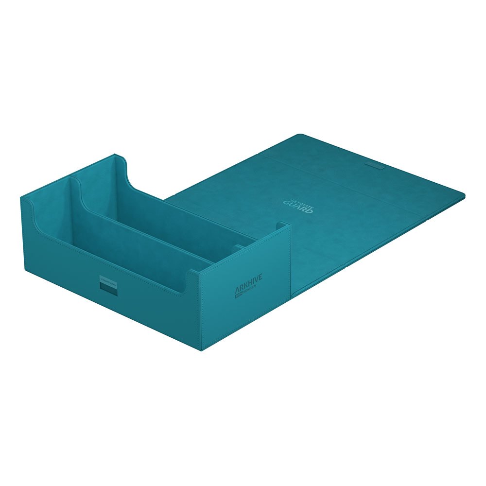Deck Box - Card Case - Arkhive 800+ - Petrol Blue - XenoSkin - Blue