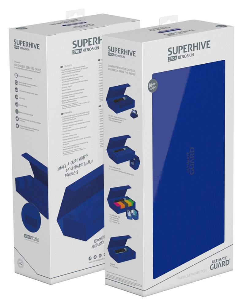 Trading Cards - Cardbox Superhive 550+ - XenoSkin Blue - Blue