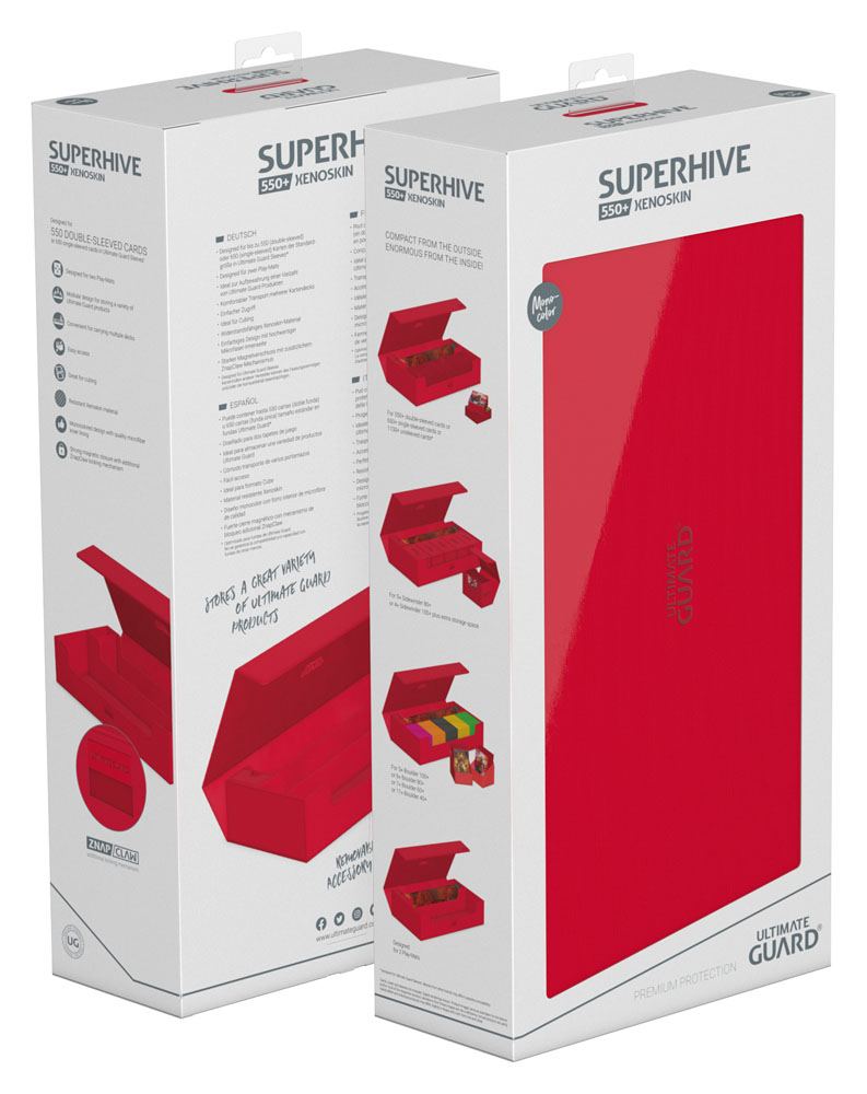 Trading Cards - Cardbox Superhive 550+ - XenoSkin Red - Red