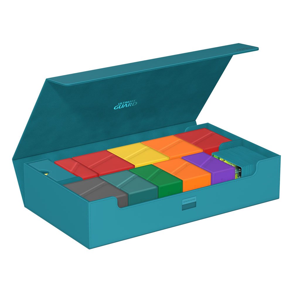 Deck Box - Omnihive 1000+ - Petrol Blue - XenoSkin - Blue